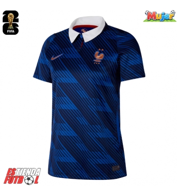 Francia Primera Equipación Mujer Mundial 2026 Manga Corta